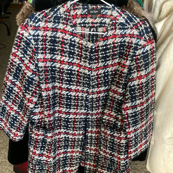 Lord & Taylor Tweed Coat Size 8 - Picture 1 of 2